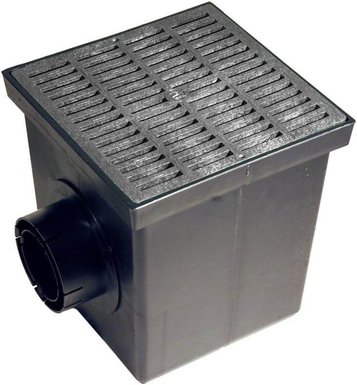 NDS 1200BKITRTL Double Outlet Catch Basin Kit, 12-In. x 12-In. - Quantity 1