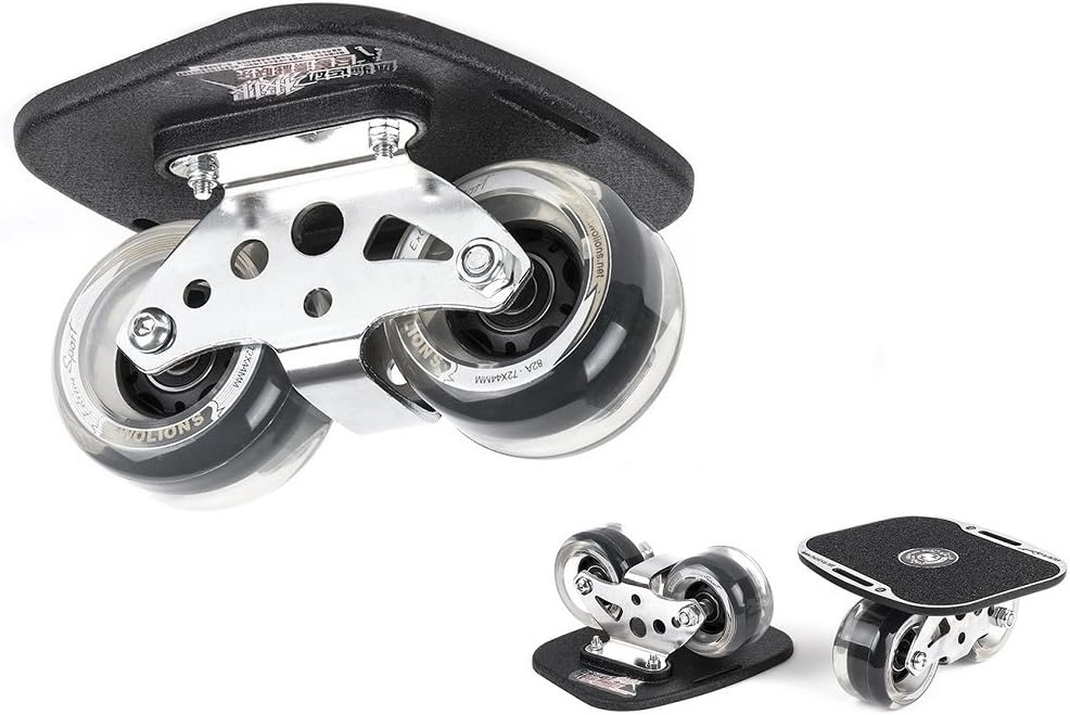 TWOLIONS Drift skate Pro Skates,Freeline Sports alloy Bracket With 72 mm *44 mm PU Wheels With ABEC-7 High-end Bearings