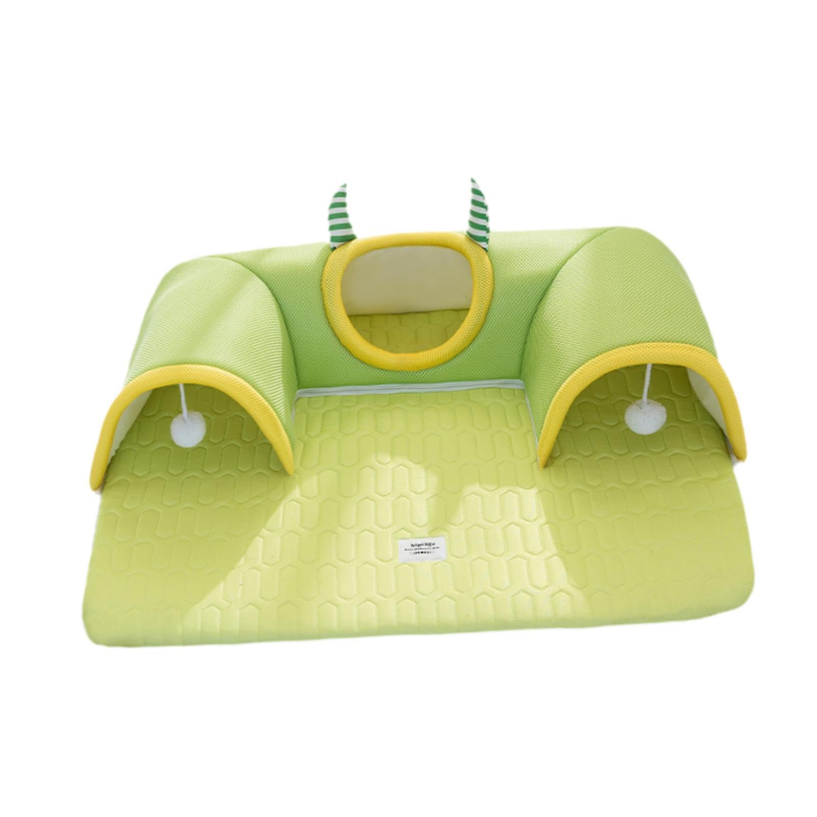 Tunnel Interactif pour Chat, Lit Bébé, Tunnel de Jeu pour Chatons, Hamsters et Autres Petits Animaux, L