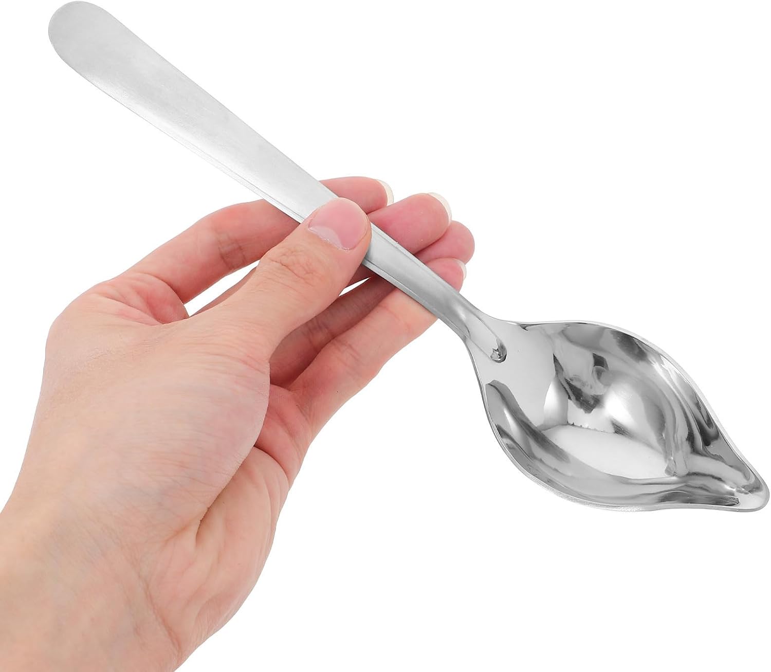 304 Stainless Steel Sauce Drizzle Spoon with Pouring Spout