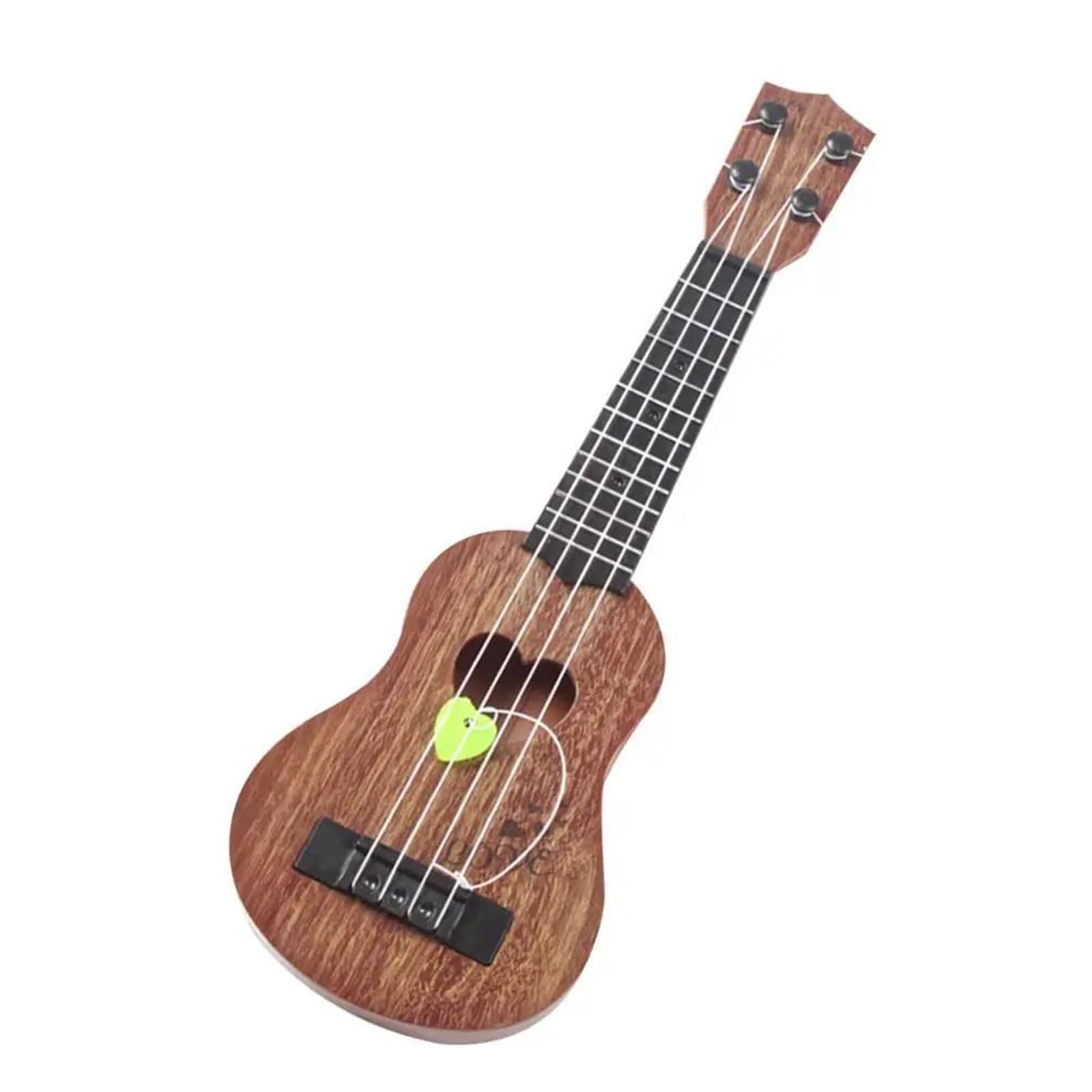 Ukulele Per Principianti Mini Ukulele Corde 44 Cm Strumento Musicale Colore Kaki(Coffee)
