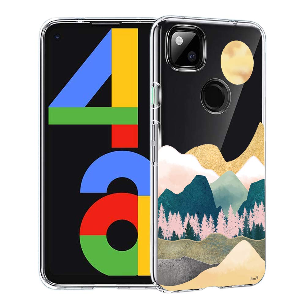 Unov Case Compatible With Google Pixel 4a 5G Clear