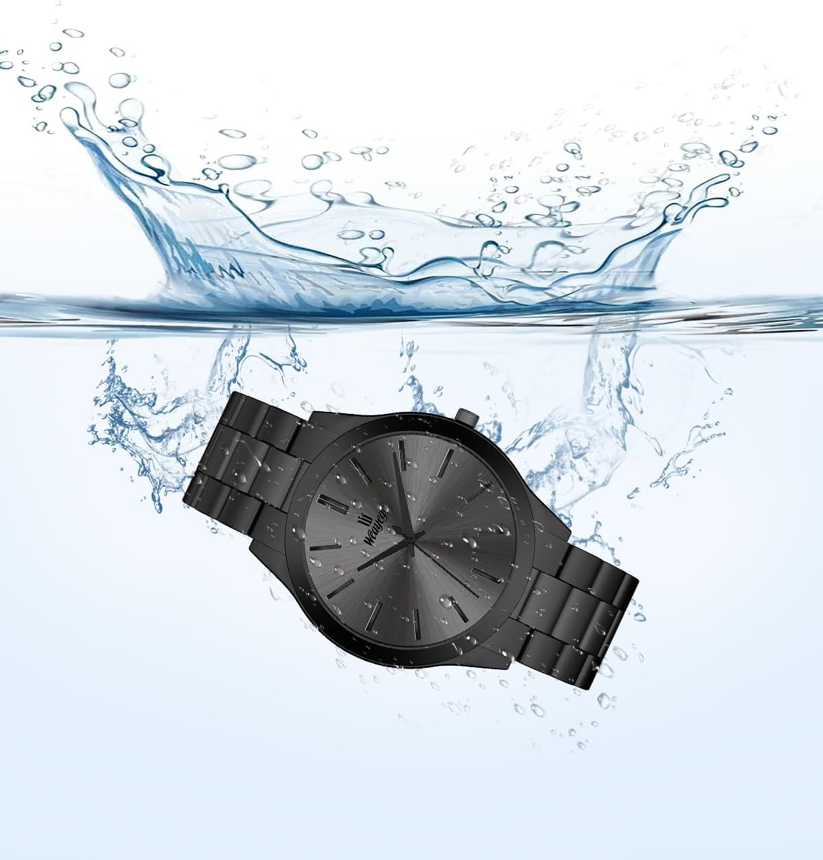 Men's Wrist Watches,Classical Stainless Steel Mens Watches,Fashion Minimalist Business Men's Wrist Watch Luxury Quartz Waterproof Watch Bussiness Watch for Men,Gifts for Men - Image 6