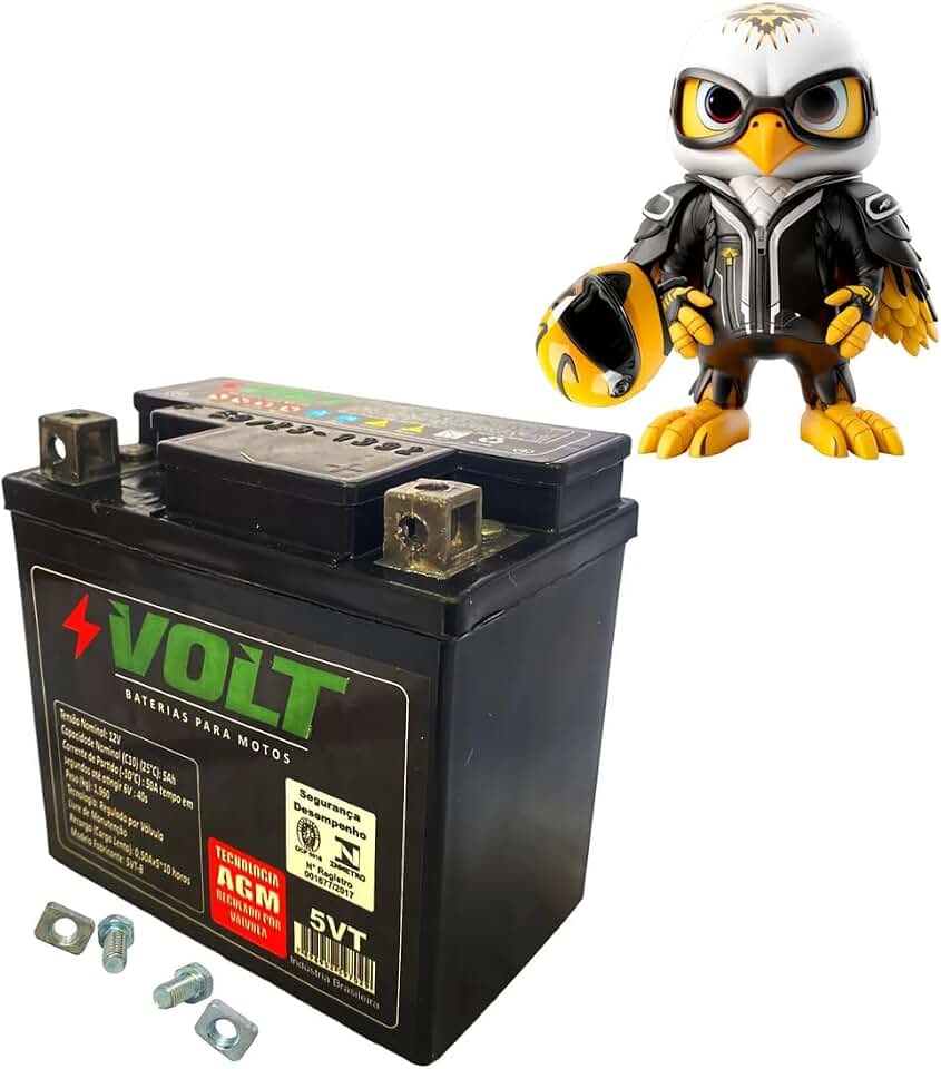 Bateria Moto Bros Pop Titan Sundown Fan Volt 5ah 12v