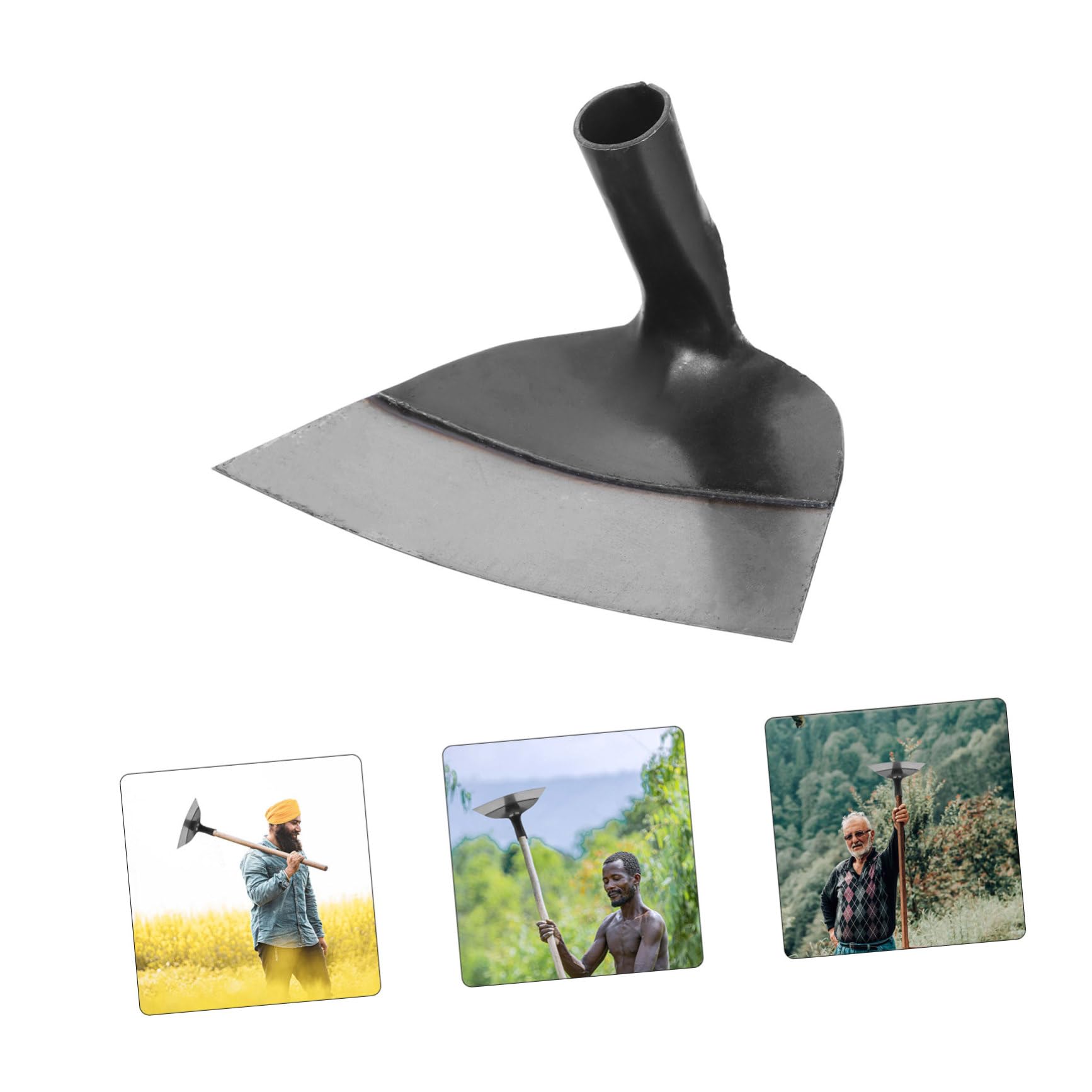 Azada De De Acero Al Manganeso Cabeza De Azada Desherbadora De Alta Resistencia Para Jardinería Excavación Desmalezado Manual y Aflojamiento Del Suelo