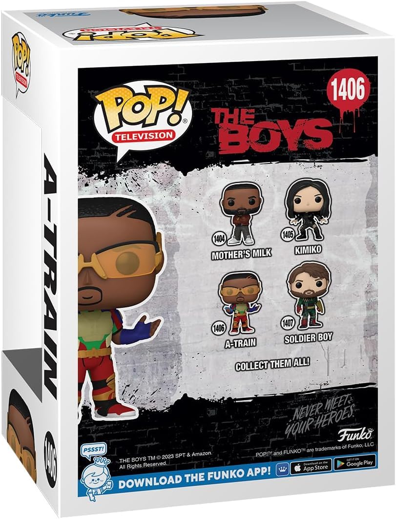 Amazon.co.jp: POP The Boys - A-Train (ラリー) Funko ビニール