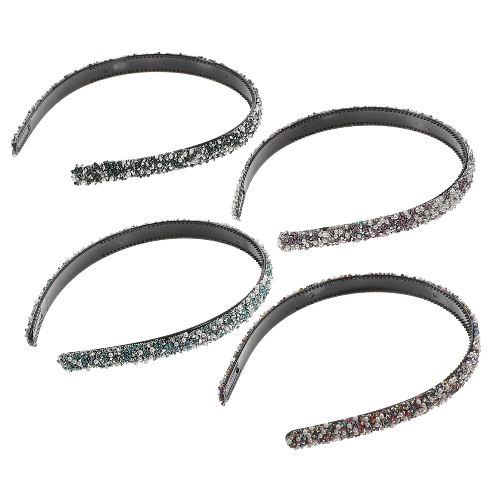 MAGICLULU 12piezas Diadema De Perlas y Brillantes Para Novias De Accesorios Elegantes Para Bodas y De Para y Cumpleaños
