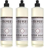 Vista 16 de Mrs. Meyer's Clean Day - Detergente líquido para platos, aroma a romero, paquete de 6 unidades, 16 fl oz