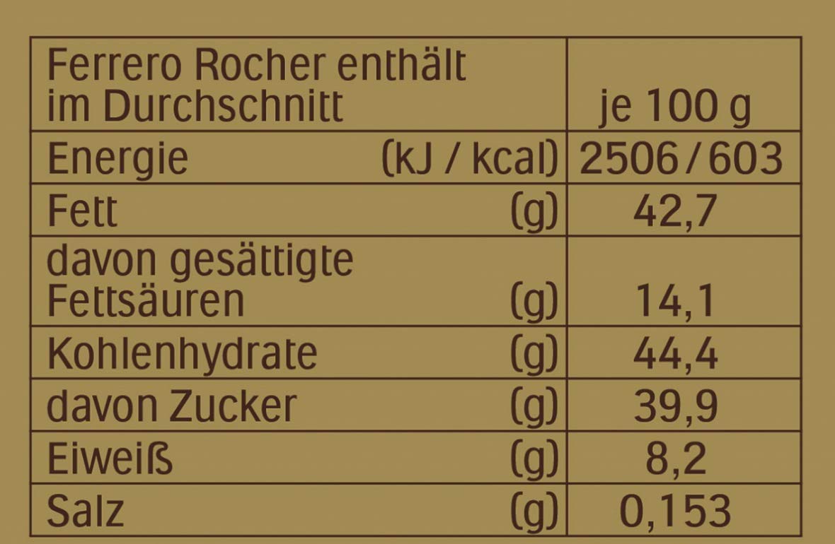 Ferrero Rocher Weihnachtsstern, 37,5 g : Amazon.de: Lebensmittel & Getrnke