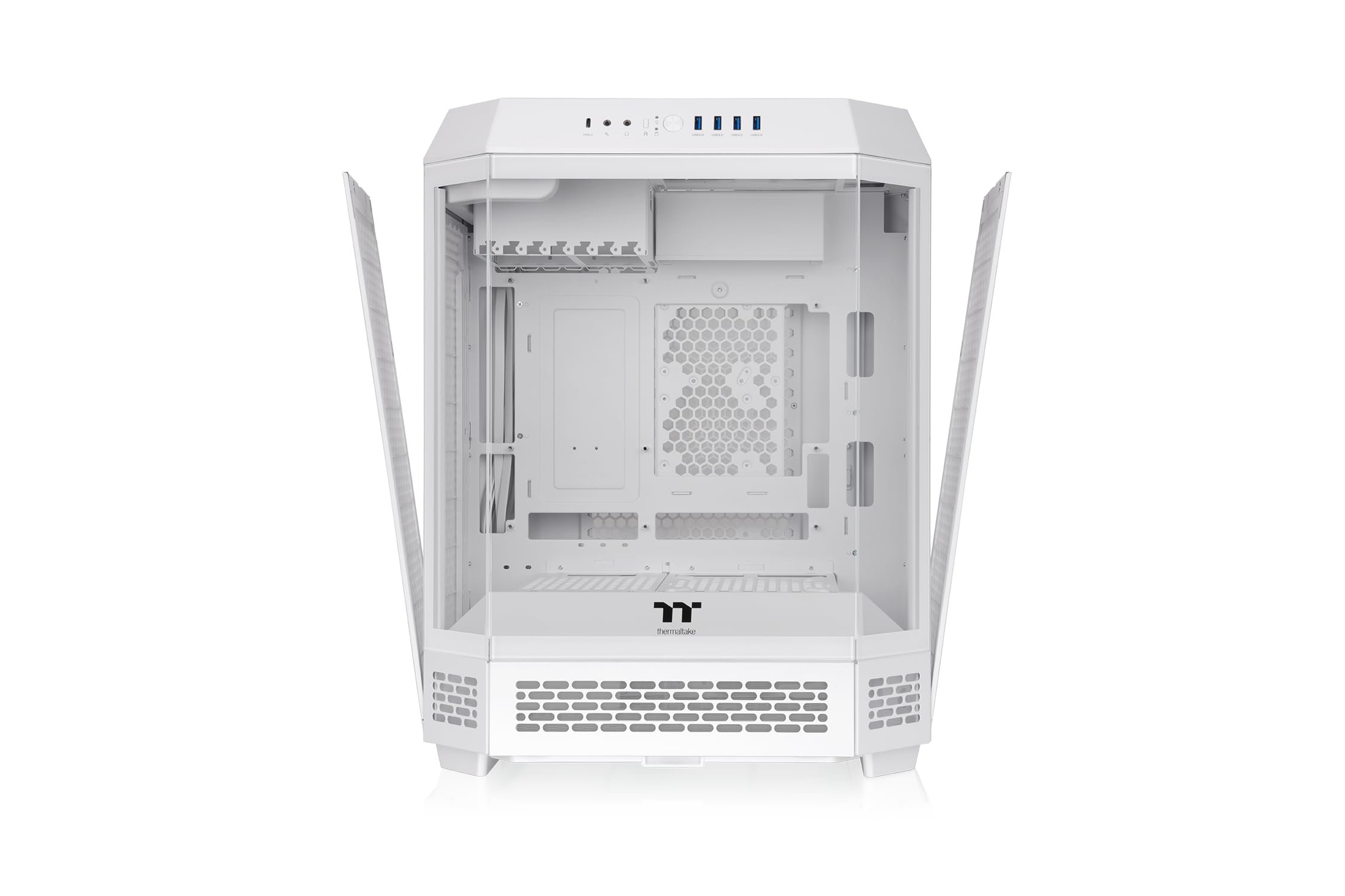 Thermaltake The Tower 600 Mid Tower Chassis | Hidden Connector | White