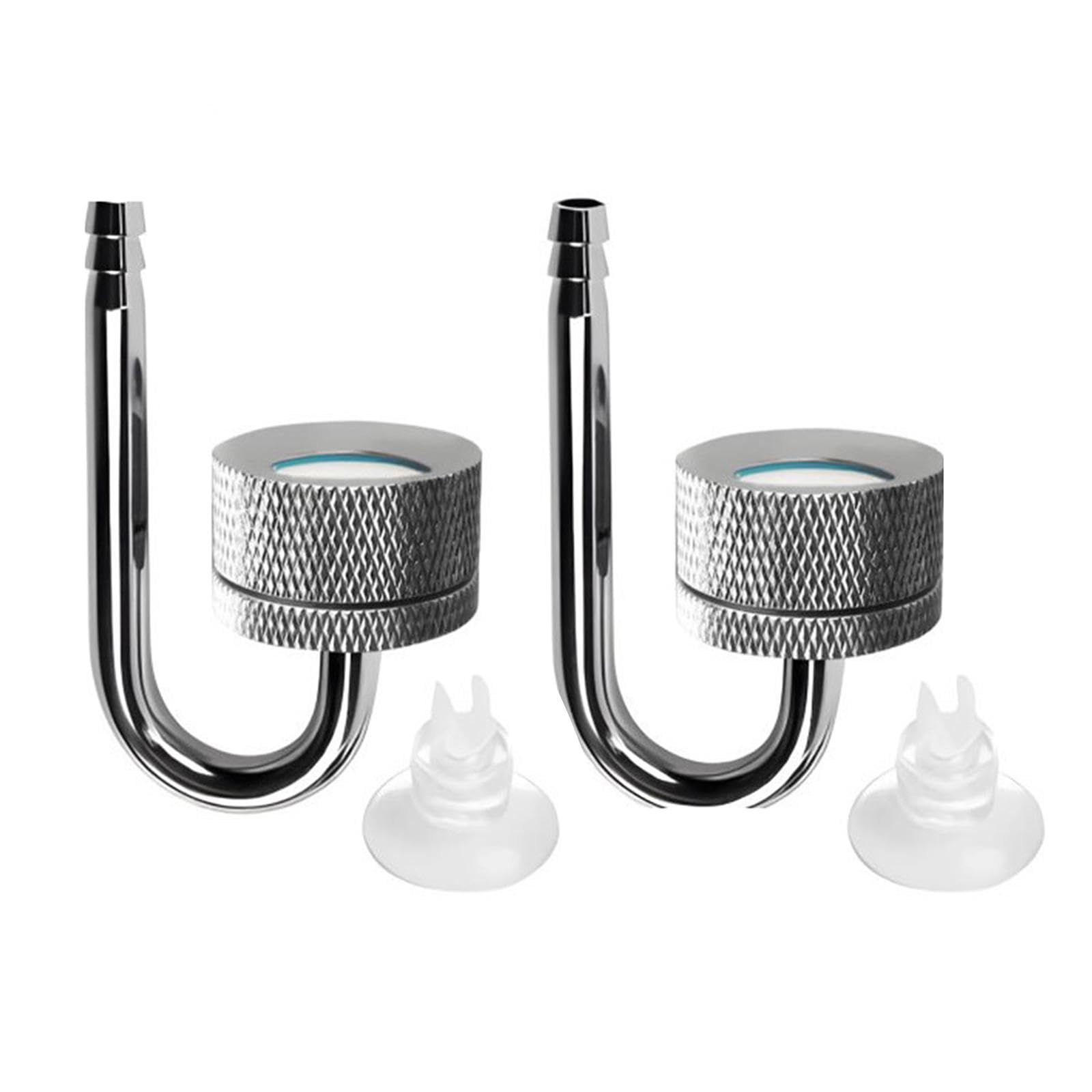 2 Diffuseurs de CO2 pour Aquarium, Purificateur d'air à Dioxyde de Carbone, Bulles Denses, Professionnel