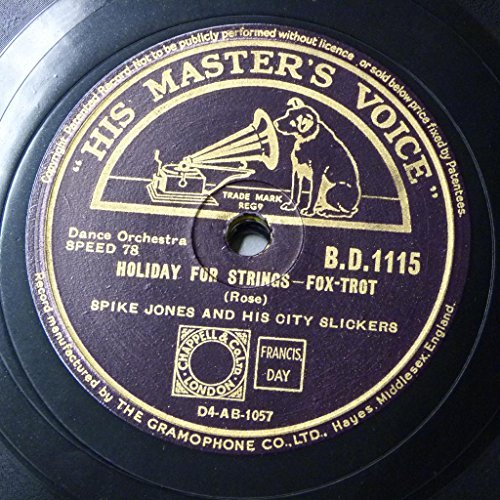 Amazon.com: 78rpm SPIKE JONES holiday for strings / drip drip drip: CDs ...