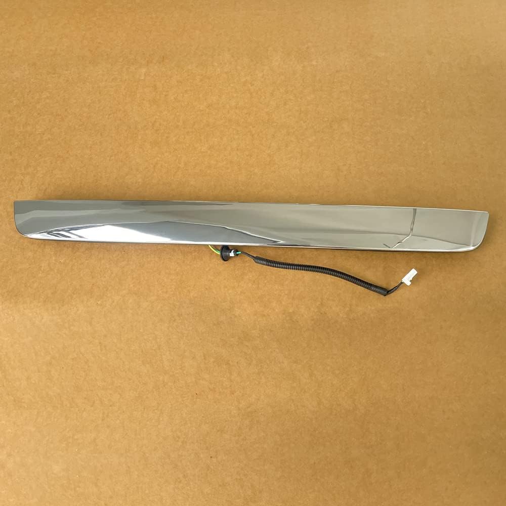 Chrome Tailgate Garnish Finisher Molding Lift Gate Exterior Open Handle Assy Compatible with Nissan Pathfinder 2013-2019 90810-9PG0A