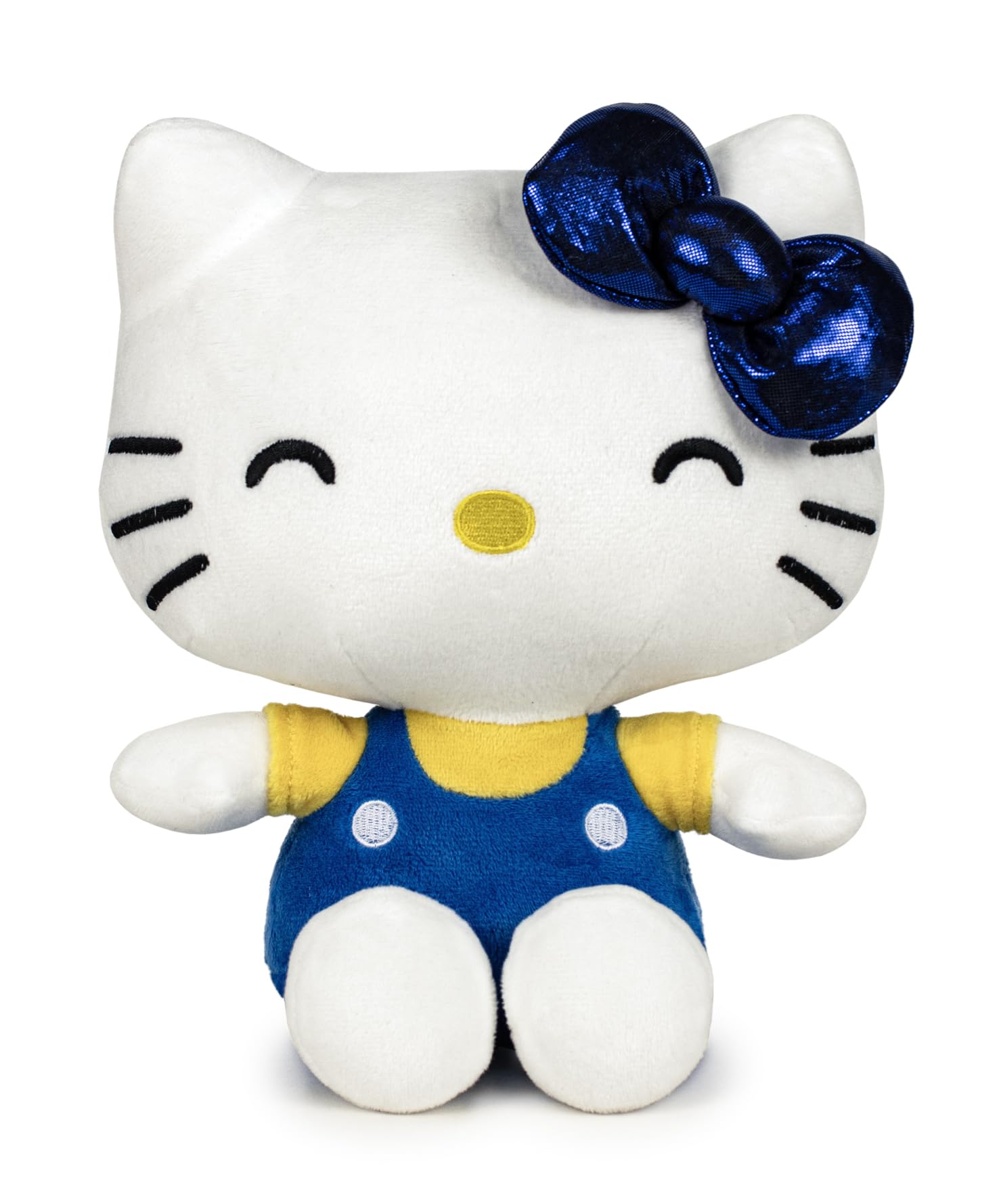 Hello Kitty My Bestie Forever Plush, 22cm Blue Soft Toy, Cute Hello Kitty Character in Blue Outfit, Official Licensed Merchandise, for Fans and Collectors, Suitable for Ages 4+