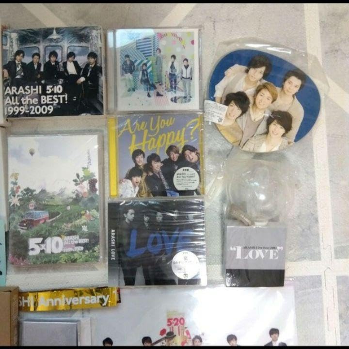 嵐 - 嵐 ARASHI LIVE 写真集 うちわ ペンライト アルバム CD PV 嵐 ARASHI LIVE 写真集 うちわ ペンライト アルバム CD PV