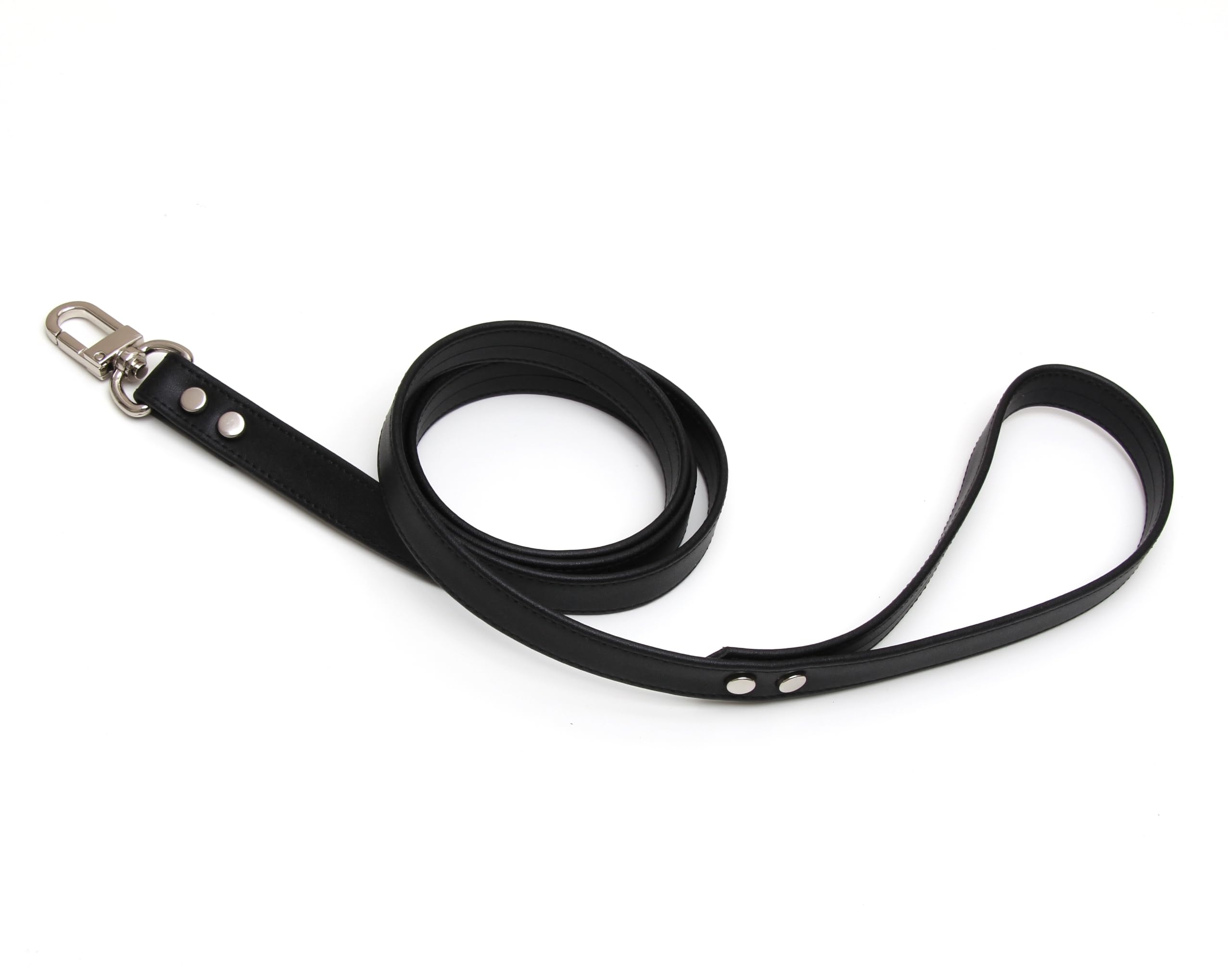 Gargantilla de Cuero Sintético O-Ring Collar para Mujer