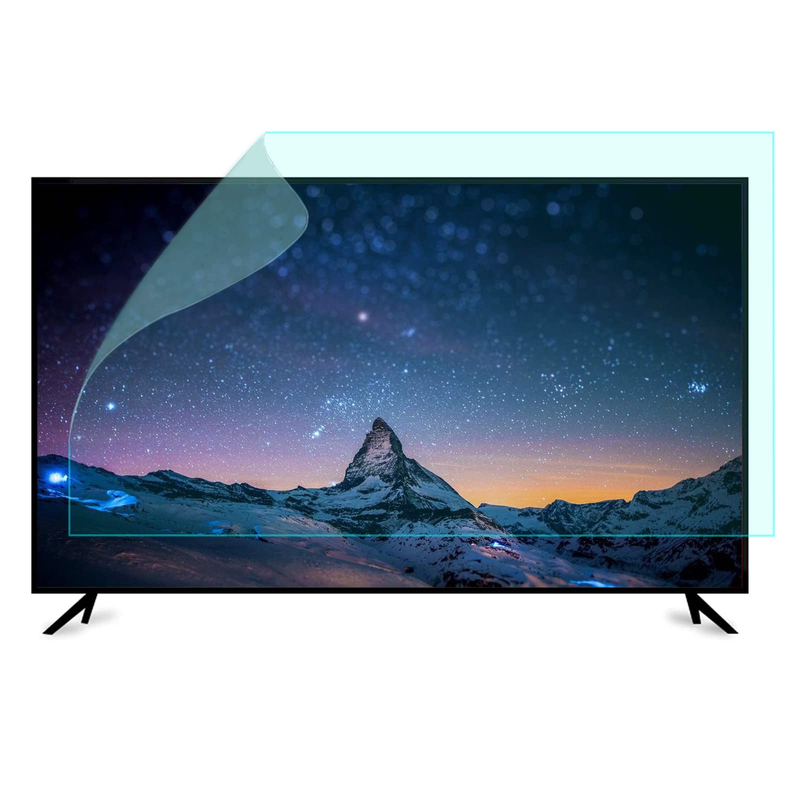 Pellicola Salvaschermo per TV LCD con Protezione dalle Radiazioni - Pellicola Protettiva Opaca Antiriflesso/Tasso Antiriflesso Fino al 90% 40 Pollici [883 * 495 Mm]