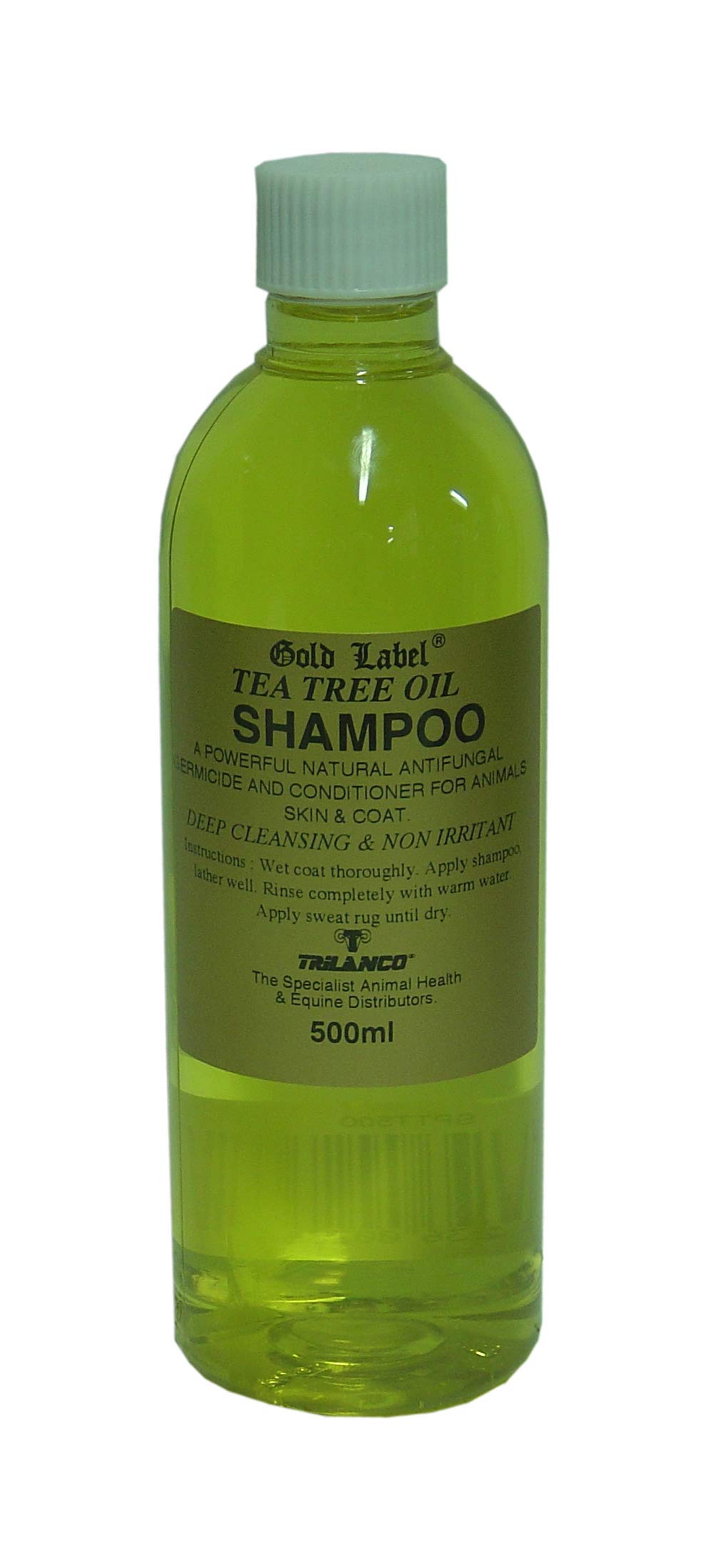 Gold Label Unisex's GLD0370 Stock Shampoo Tea Tree Oil, Clear, 500 ml
