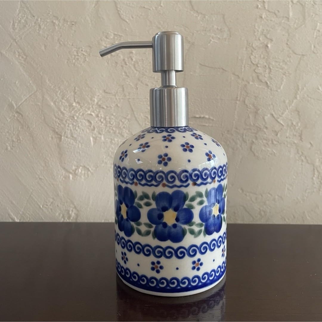 Amazon｜ポーリッシュポタリー ソープディスペンサー 容量 0.4L