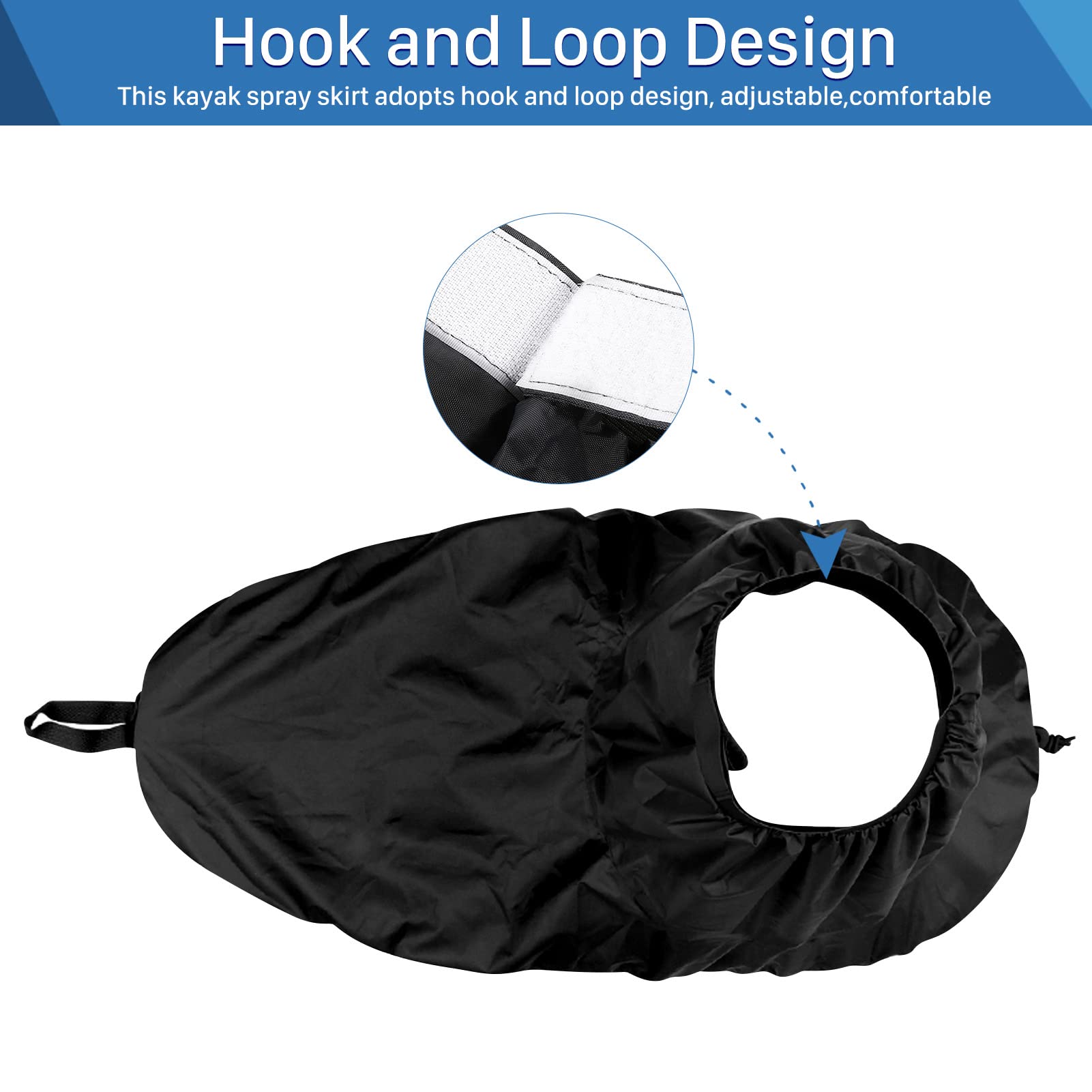 Copertura Paraspruzzi Hosie Per Kayak - In Nylon Impermeabile, Taglia Universale - Foto 5