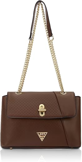 Lavie Signature Women's Orlando Flap Satchel Handbag for Women | Satchel Bag for Work | Ladies purse | Stylish Shoulder Ba...