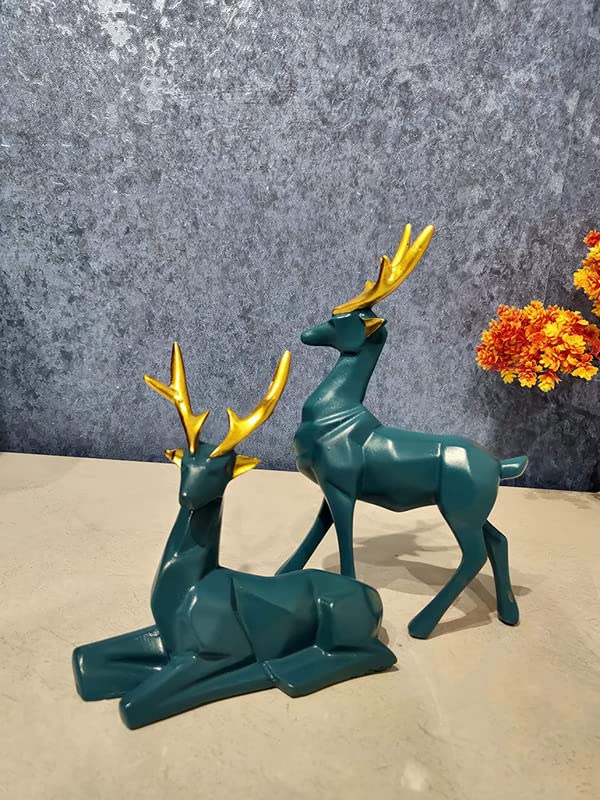 Statue Hiran pour décoration intérieure chic et table de salon moderne - 4
