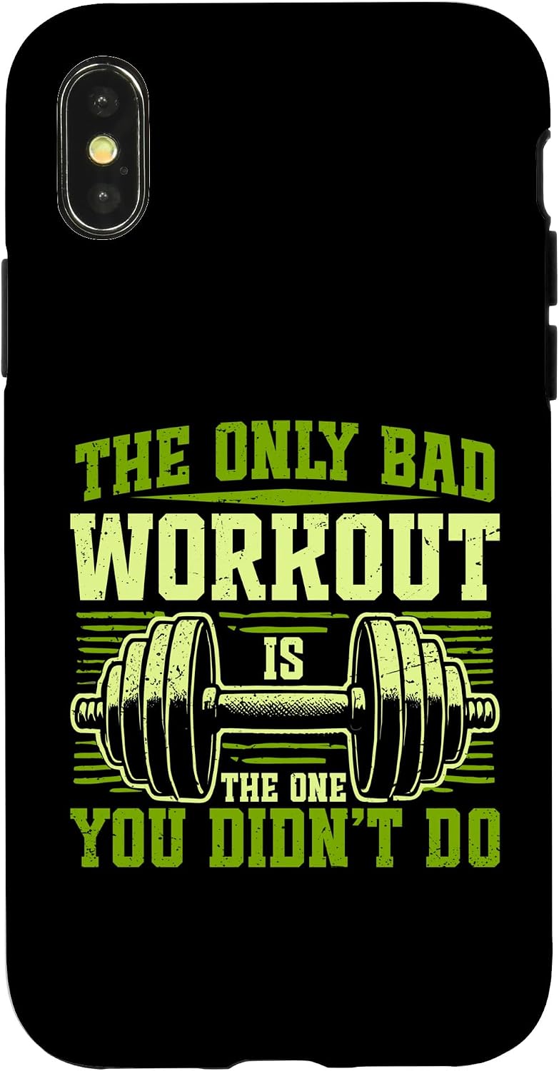 iPhone X/XS Personal Gym Trainer The Only Bad Workout Case