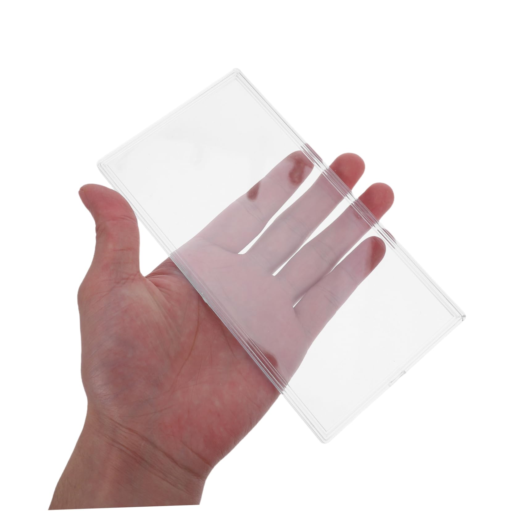 OSALADI 3 Sätze Banknotenbox Banknotenetui Inhaber Einer Banknotenwährung Schützend Währungsalbum Halter Sammeln Klein Veranstalter Kasse Plastik Transparent 8 Stücke * 3
