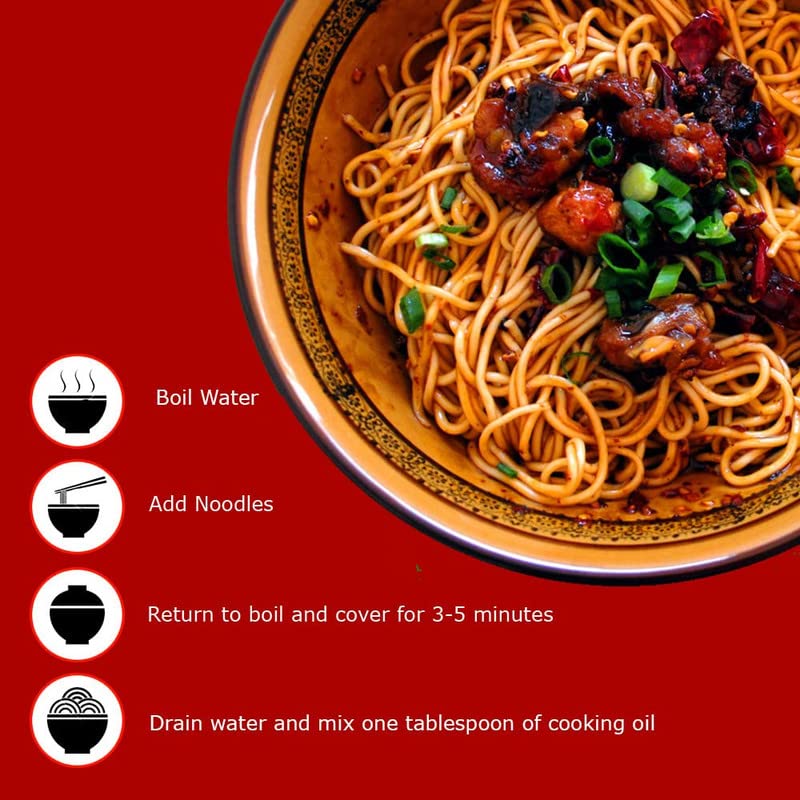 Red Dragon Chinese And Japanese Noodles, Tasty Cuisine Organic Mix Combo Of 3 Packets (Soba Fresh + 2Xwhole Wheat), Ready To Cook Noodles - 900 Gram 4