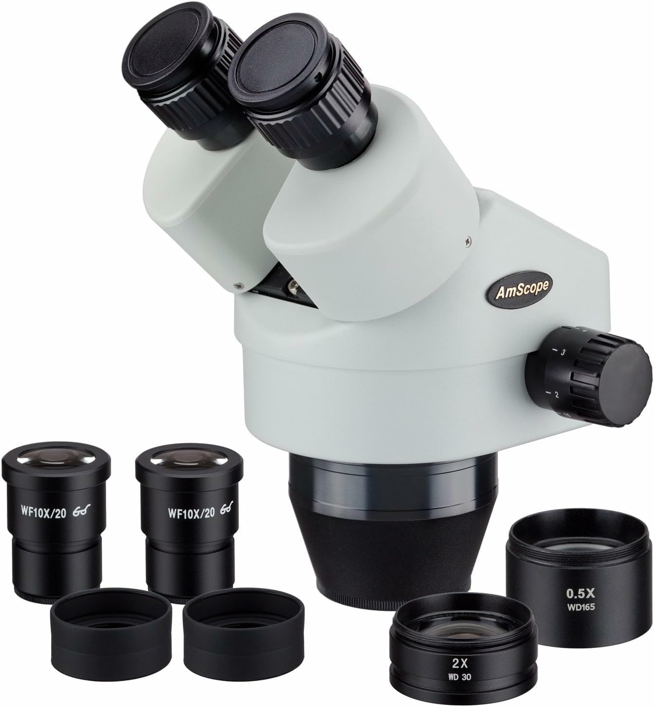 AmScope SM3590B 90X Binocular Zoom Power Stereo Microscope Head