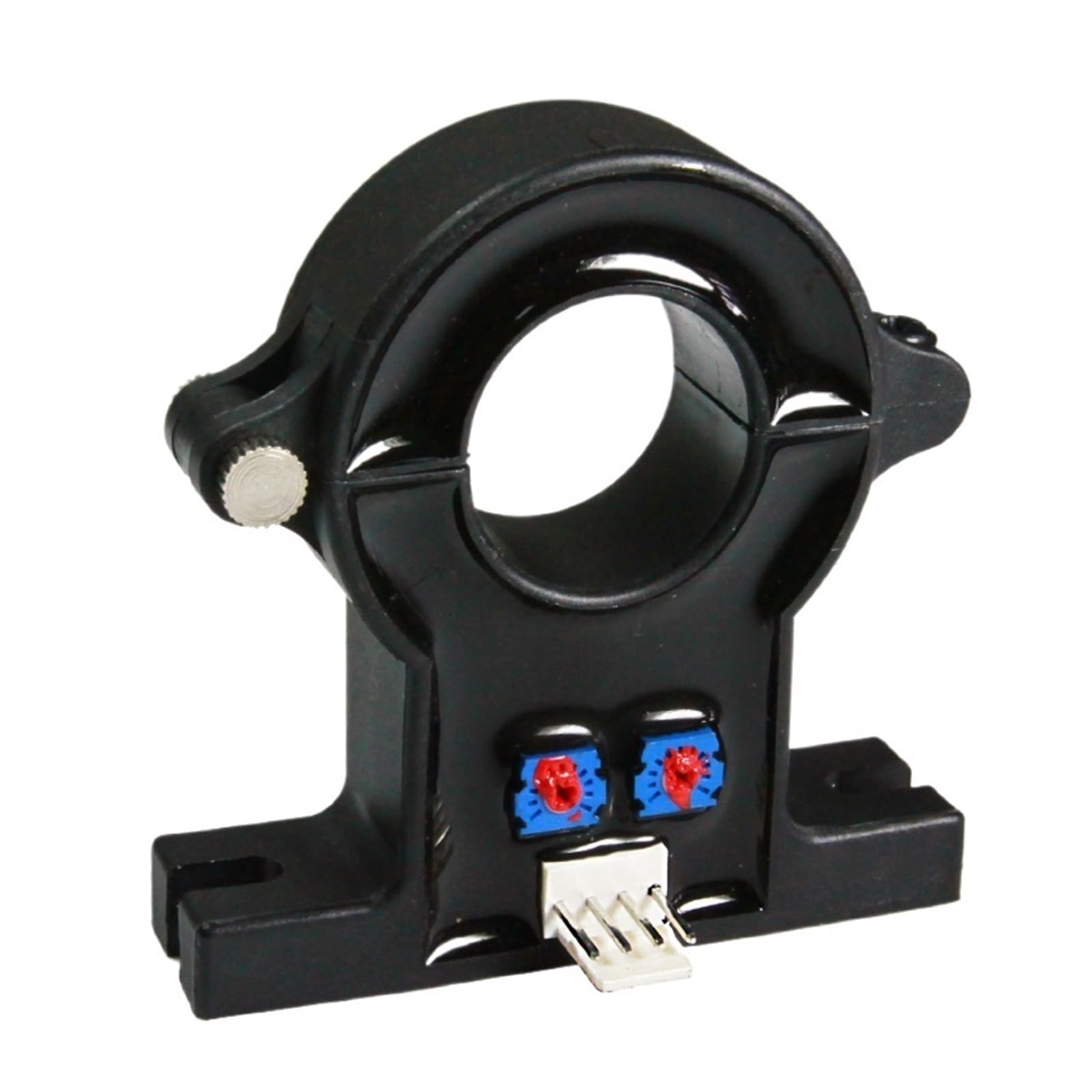 D-C2T Hall efect Sensor for DC Current Measuring 100A 200A 300A 400A 500A Split core Open Output 4V DC(D-C2T- 400A,Power Supply 12V)