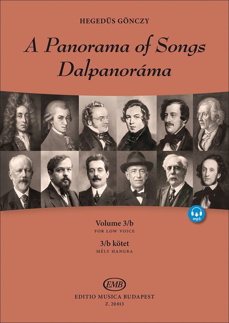 A Panorama of Songs 3/B: Easy Songs from Four Centuries in Six Languages Low Voice and Piano
