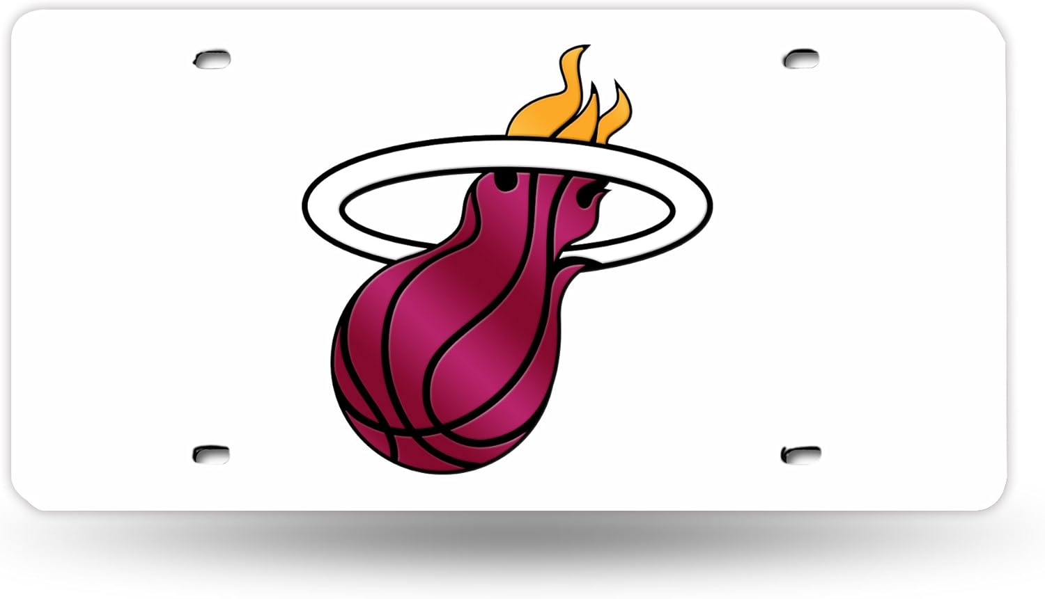 Rico Industries NBA Laser Inlaid Metal License Plate Tag