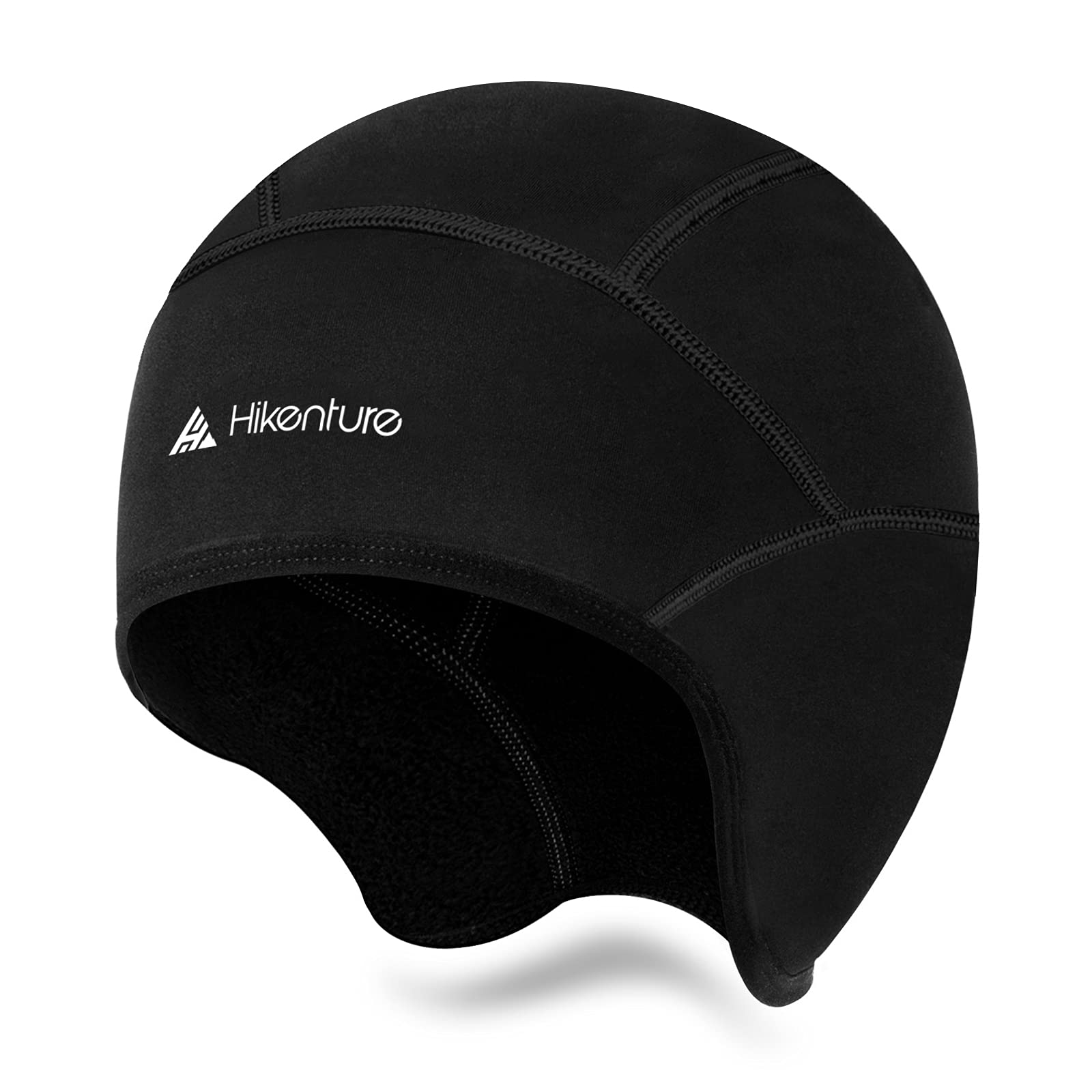 HIKENTURE Winter Skull Cap Helmet Liner Thermal Cycling Cap Windproof Warm Running Beanie Running Hat for Men Women