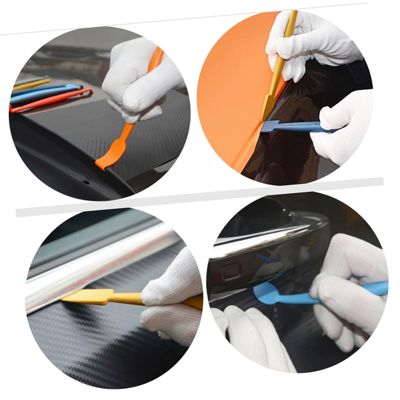 TOPBATHY Auto Folierungswerkzeug Set Magnetstab Cutter Rakel Und Schaber Für Auto Fenstertönung Und Folienanwendungen Langlebig Und Vielseitig Für DIY Projekte