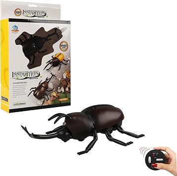Insects, RC Stag Beetle, Remote Control, Remote Control, Beetle, Realistic Moving, Assortment Set, RC Toy, Infrared Remote Control, Present, Easy Operation, Compact Toy, Adult & Children,