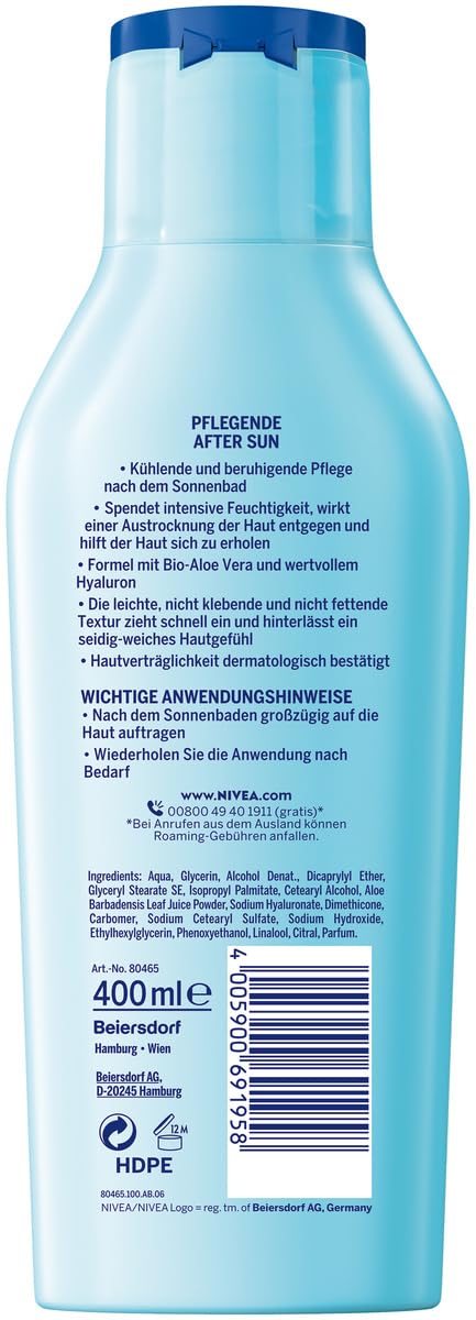 Nivea Sun Balsam po Opalaniu, 400 ml