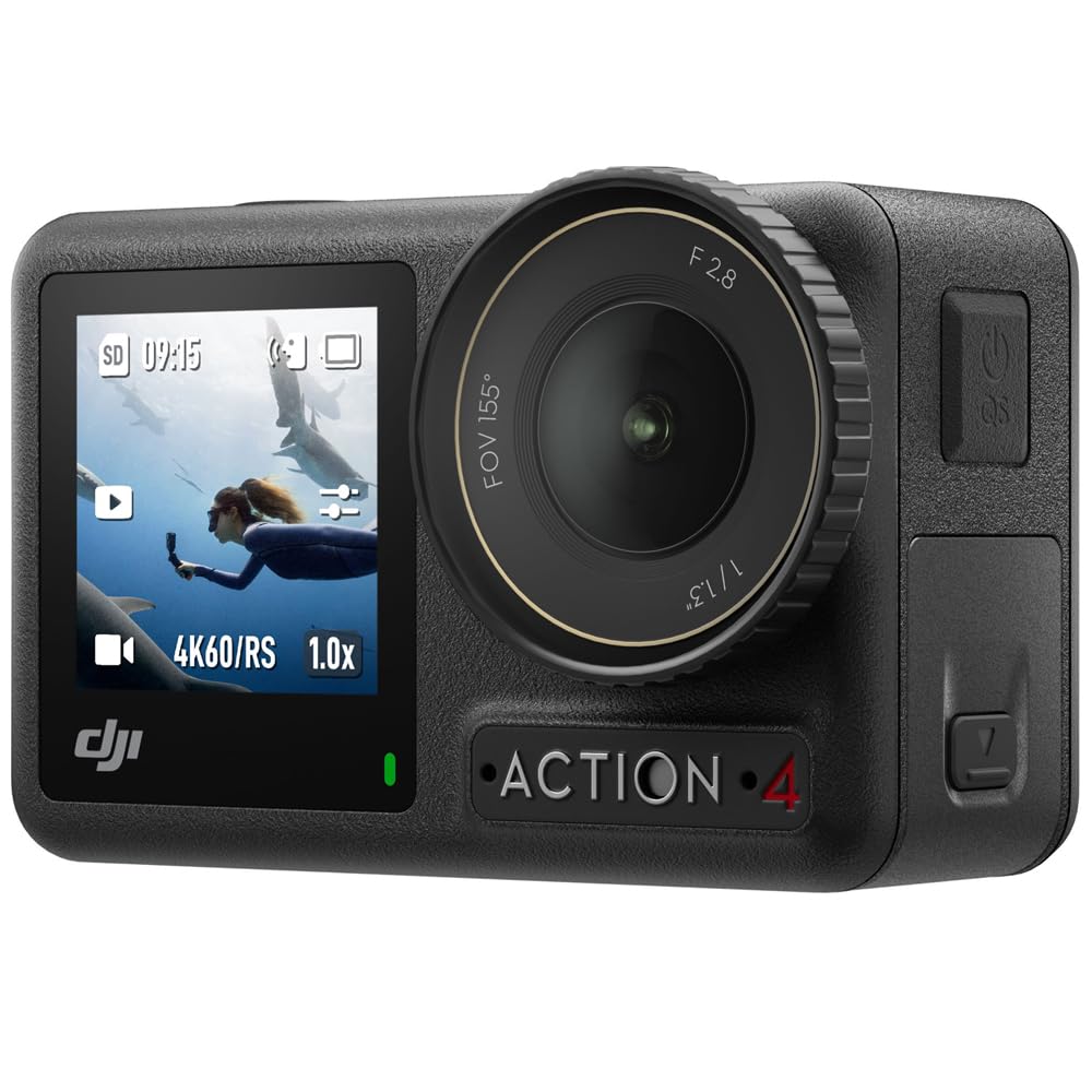 Amazon.com : DJI Osmo Action 4 Standard Combo - 4K/120fps