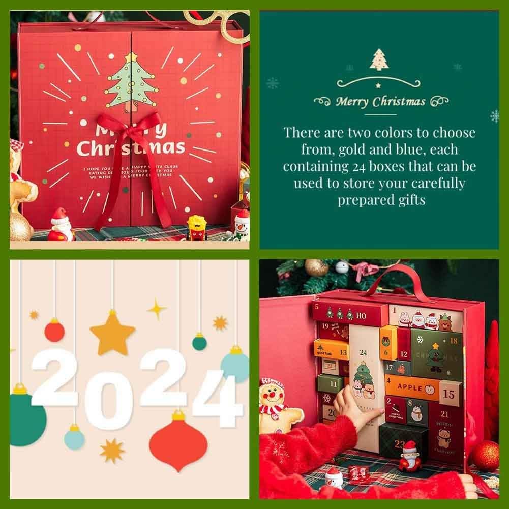 Amazon.co.jp: 2024 アドベントカレンダー24個セット、自分だけの