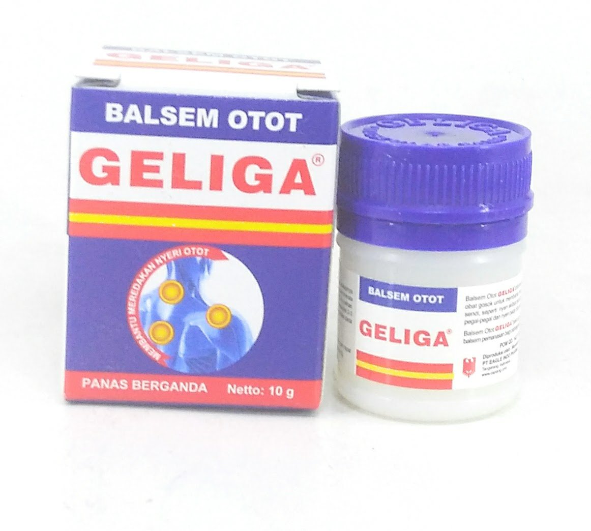 Geliga Muscular Balm, 10 Gram (Pack of 6)