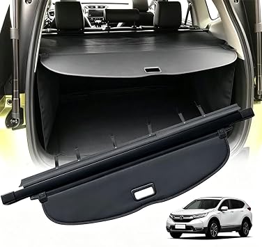 Cargo Cover for Honda CR-V CRV LX 2017-2022 | Canvas Security Shade,Tonneau Cover Anti-Peeping Luggage Privacy Screen with Flap Extra Cover,No Gap