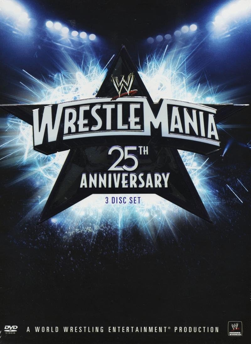 WWE Wrestlemania 25th Anniversary (with Limited Edition Bonus Book