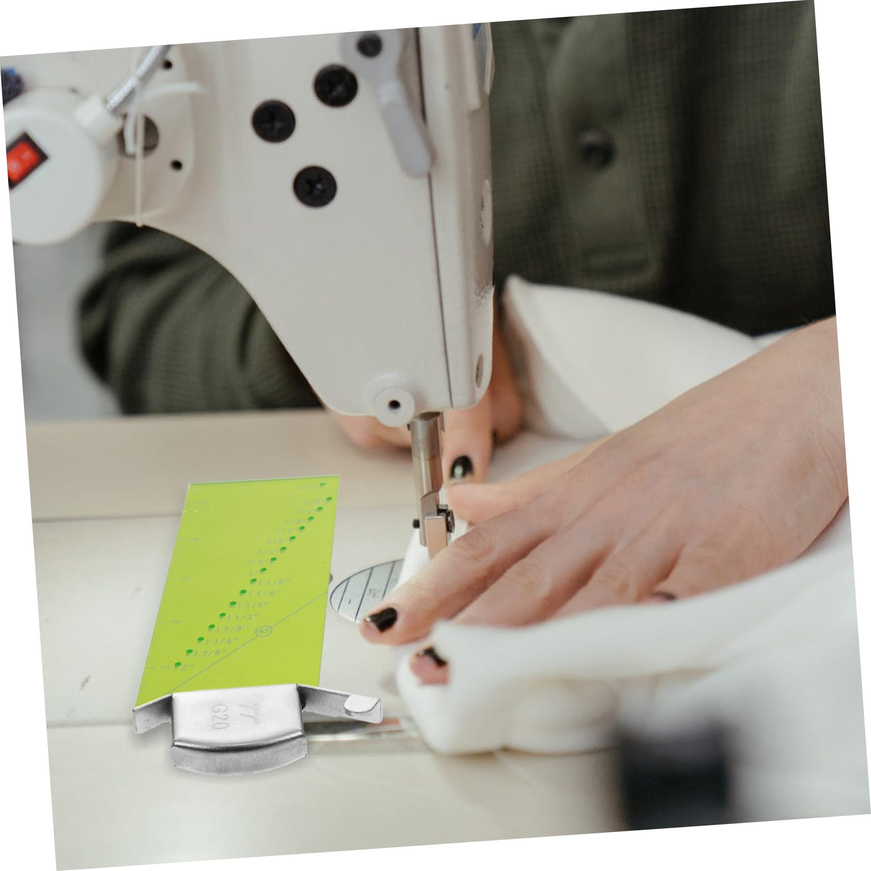 2 Juegos Reglas Margen Costura Para Máquina Coser Medidor Resistencia Pieza Imán Costura Guía Costura Magnética Regla Patchwork Regla Puntada
