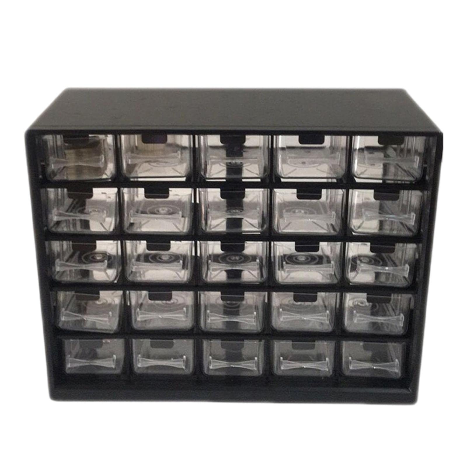 25 Drawer Parts Storage Box Home Garage Tool Box Screws Craft Cabinet Black|Dressers & Chests of Drawers|Home & Garden-image-28
