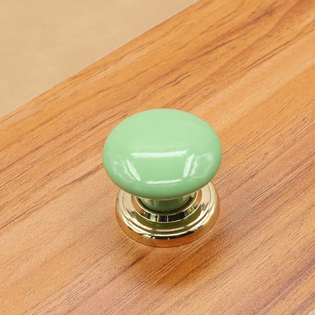 Bouton en cristal, boutons de tirage, 15 pièces boutons et poignées d'armoire en céramique, poignées de tiroir, poignée de tiroir d'armoire, boutons ronds en céramique pour chambre d'enfant