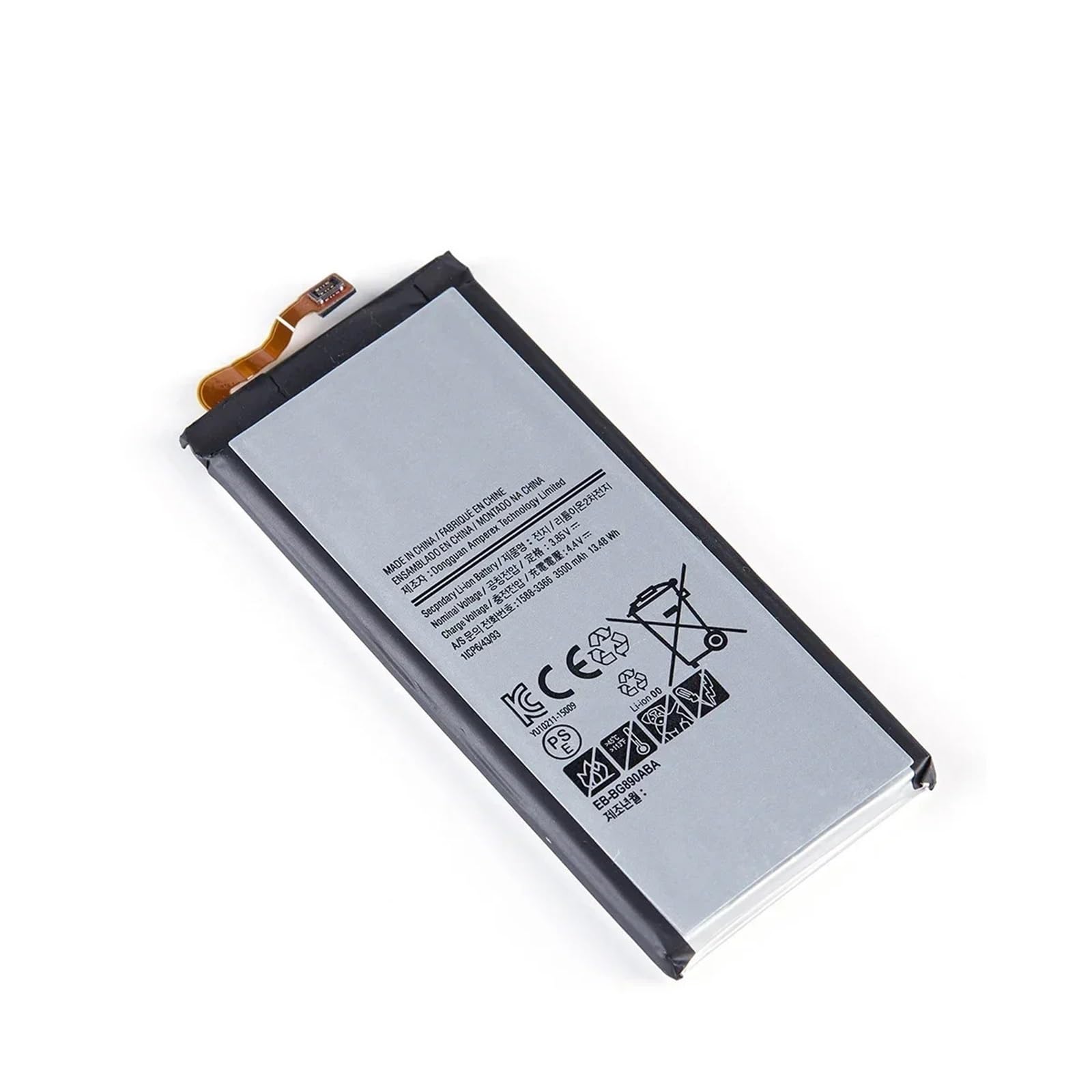 Batteria sostitutiva EB-BG890ABA da 3500 mAh for S6 Active G890A G870A