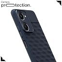 Pikkme Back Cover for iQOO Z9 Lite 5G / Vivo T3 Lite 5G / Vivo Y18 / Y18e / Y03 Camera Protection 3D Hexa Cube Design Silicone Protective Bumper Case (Blue) gallery image