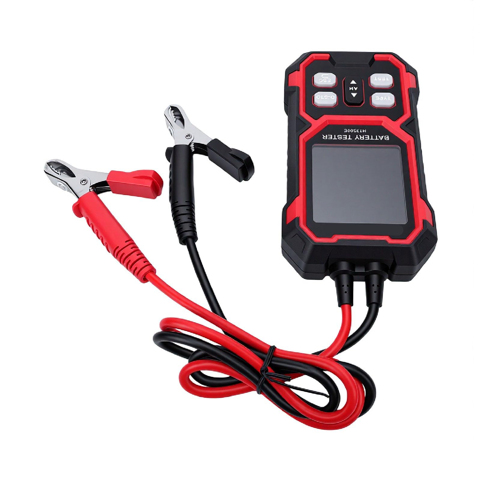 Fafeicy Analyseur de Batterie Numérique 50 à 2000 CCA, Testeur de Batterie pour Voitures, Camions, SUV, Camping-car, Bateaux, Motos, Tondeuses à Gazon, Voiturettes de Golf 12 V 24