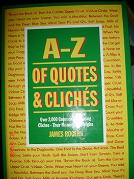 Paperback A-Z of Quotes and Cliches Book