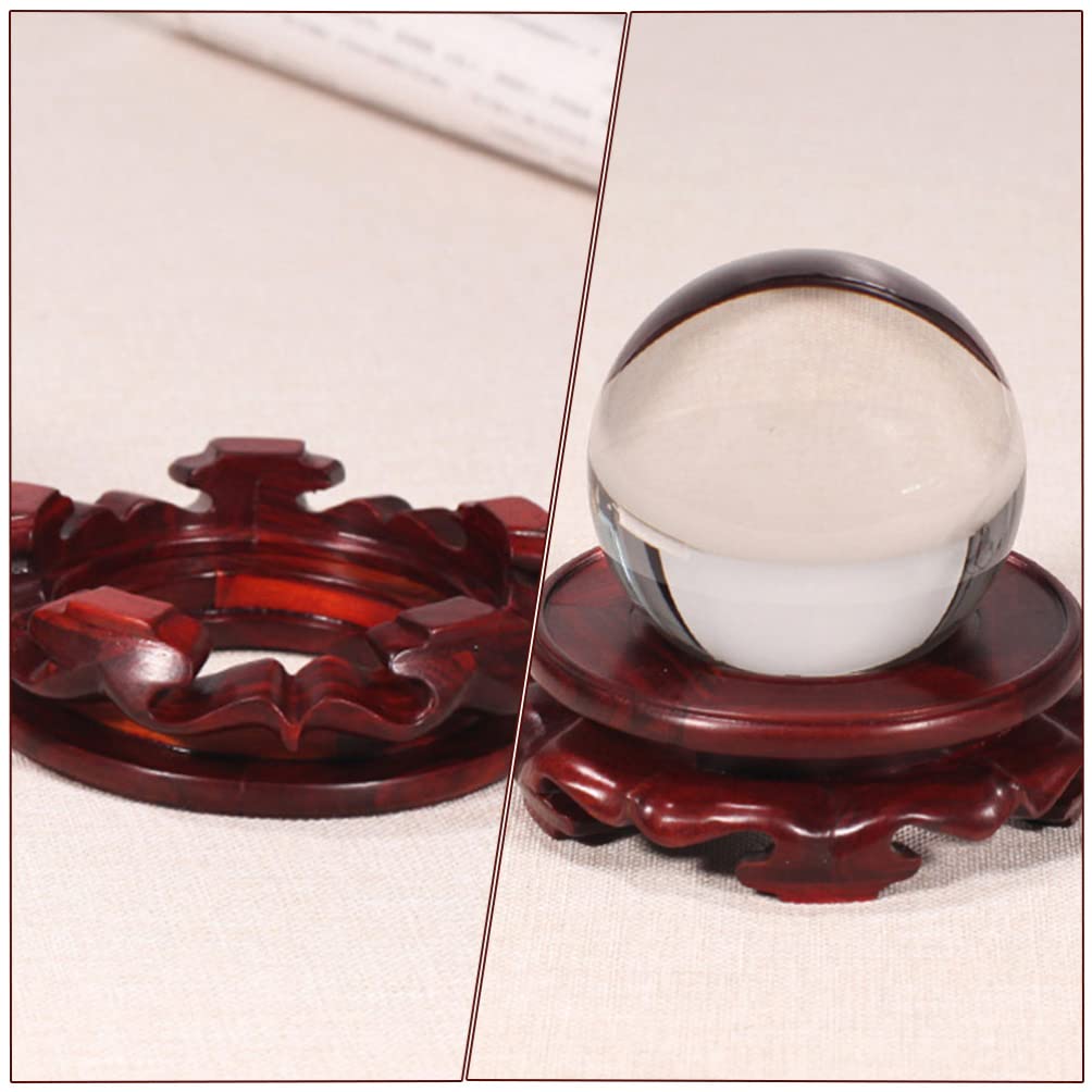 新品】高品質 大玉 アメジスト クリスタルボール 約直径10.5cm 木製台座